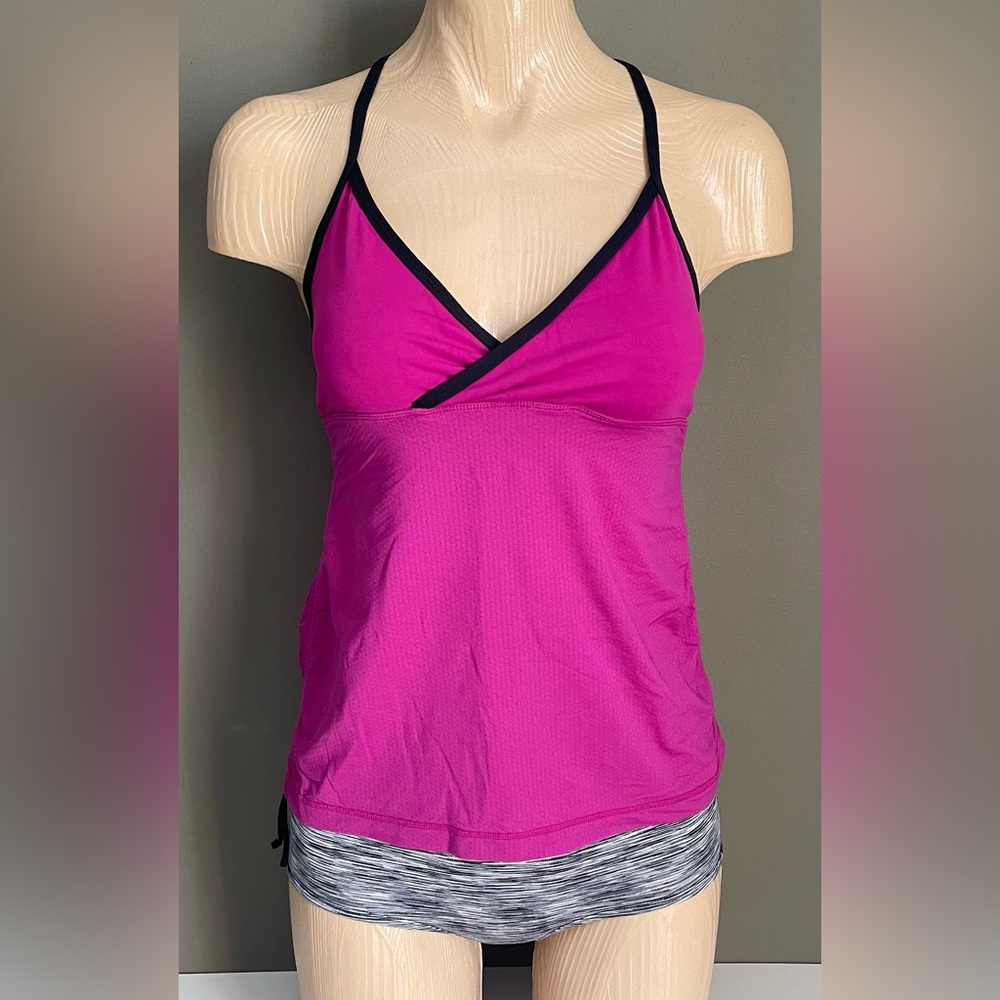 Lululemon Sequence Racerback Tank Cinch Sides